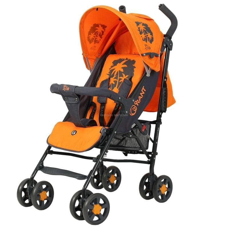 Прогулочная коляска-трость Rant Rio Plus RA806 orange