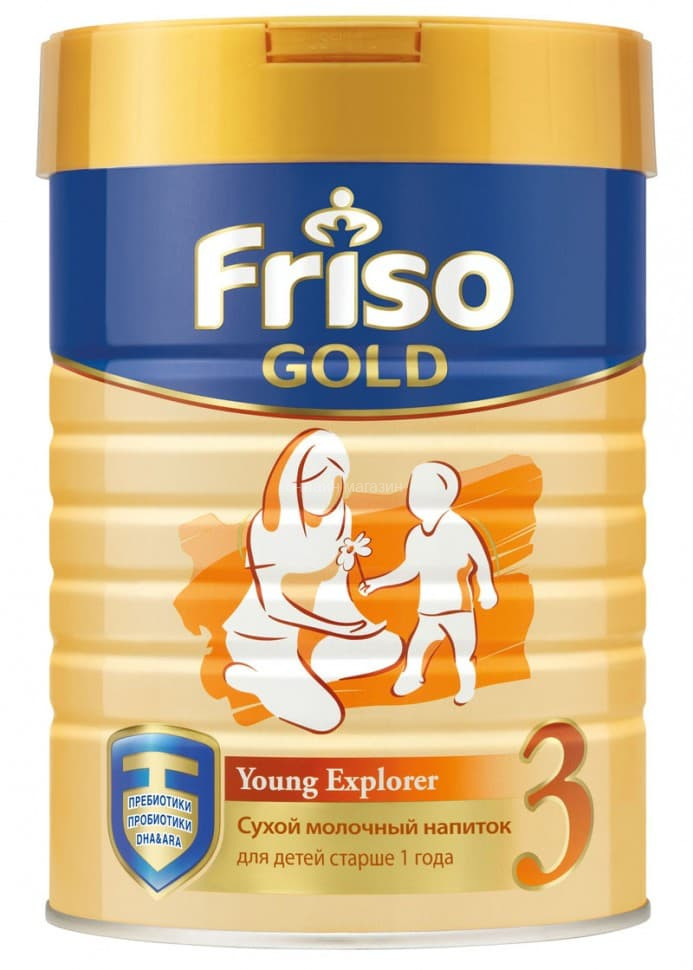 Детская молочная смесь Friso Фрисолак 3 Gold 400 г с 1 года_