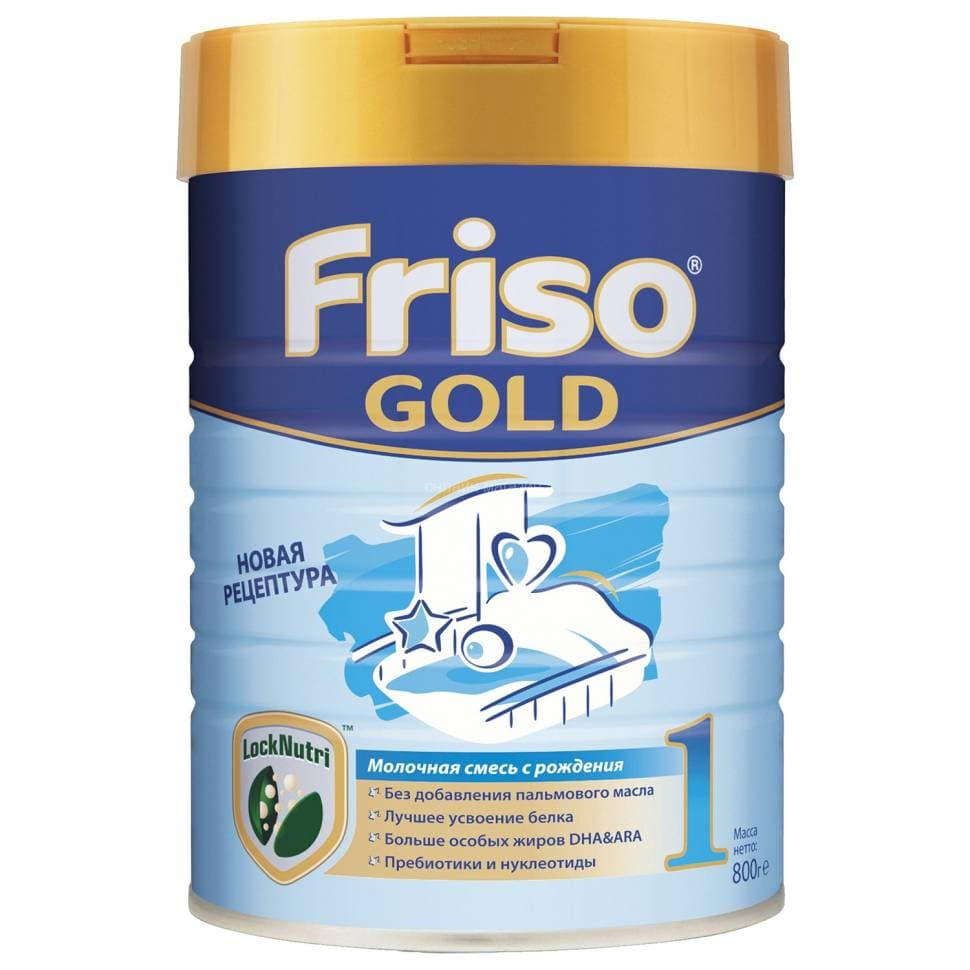 Детская молочная смесь Friso Фрисолак Gold 1 LockNutri 800 г с 0-6 мес_
