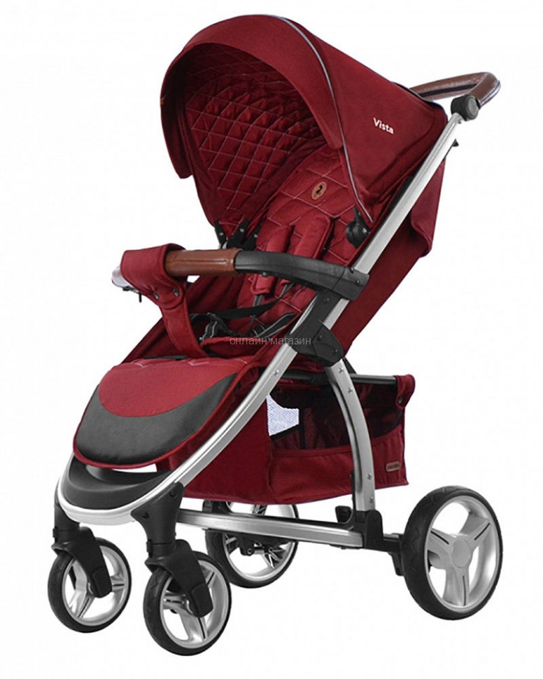 Детская прогулочная коляска Carrello Vista CRL-8505 Ruby Red