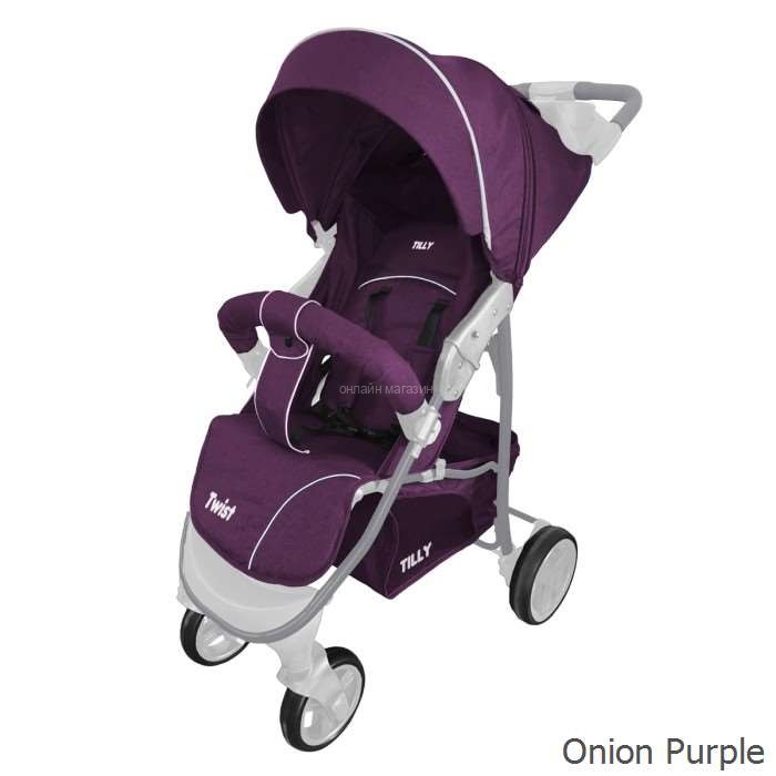Коляска прогулочная BABY TILLY T  T-164 Twist Onion Purple